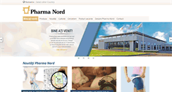 Desktop Screenshot of pharmanord.ro